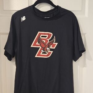 New Balance Black and Red Graphic Tee